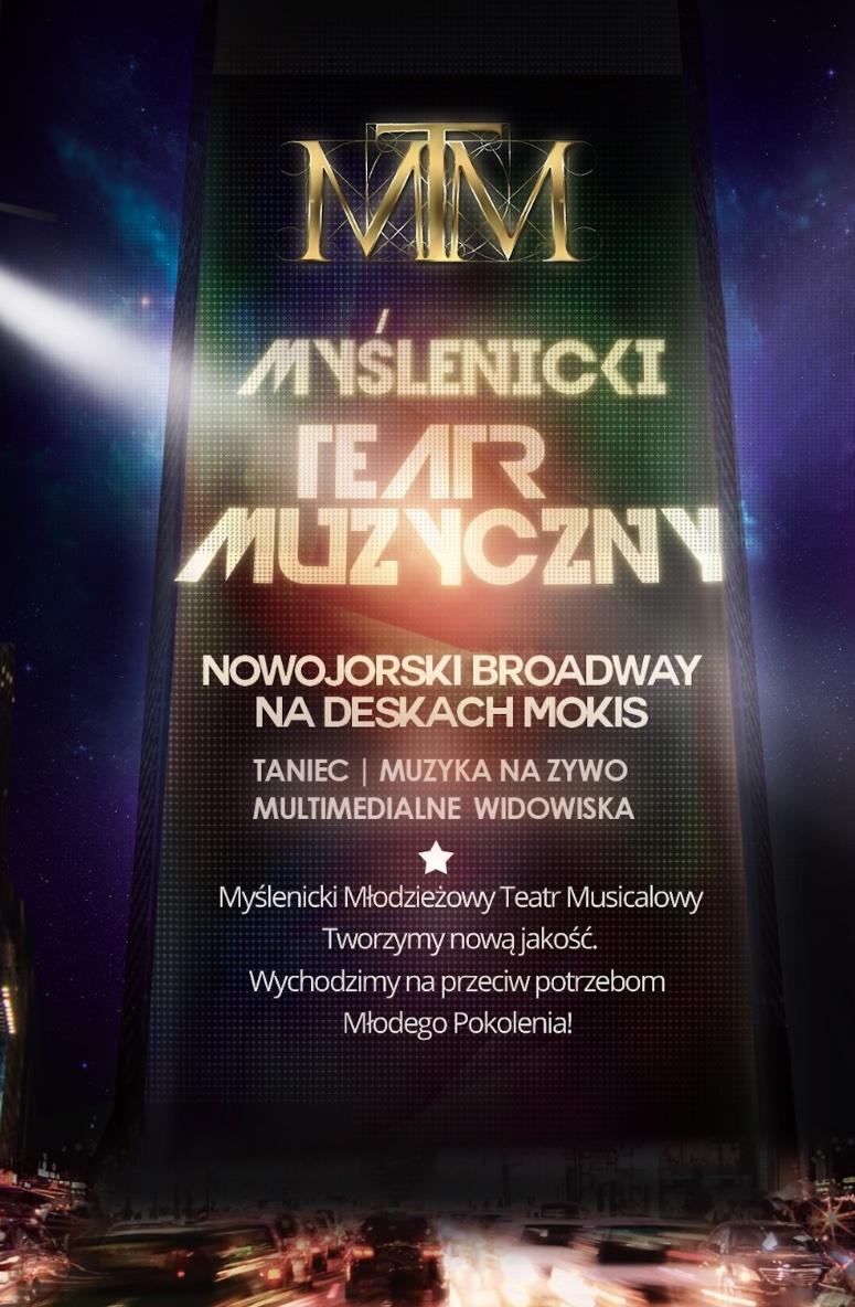 Swoją działalność rozpoczyna Myślenicki Teatr Musicalowy