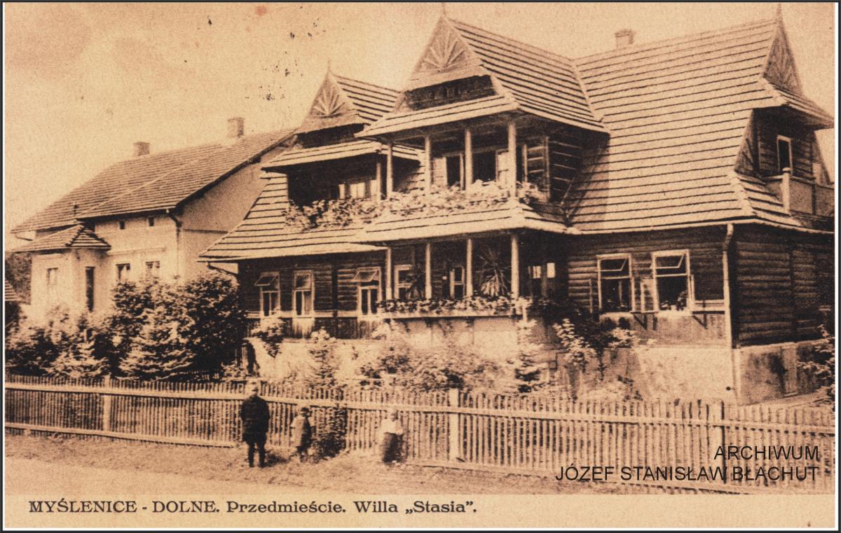 Perły Myślenic. Domy z ulicy Kaziemierza Wielkiego sponad 100. letnią historią