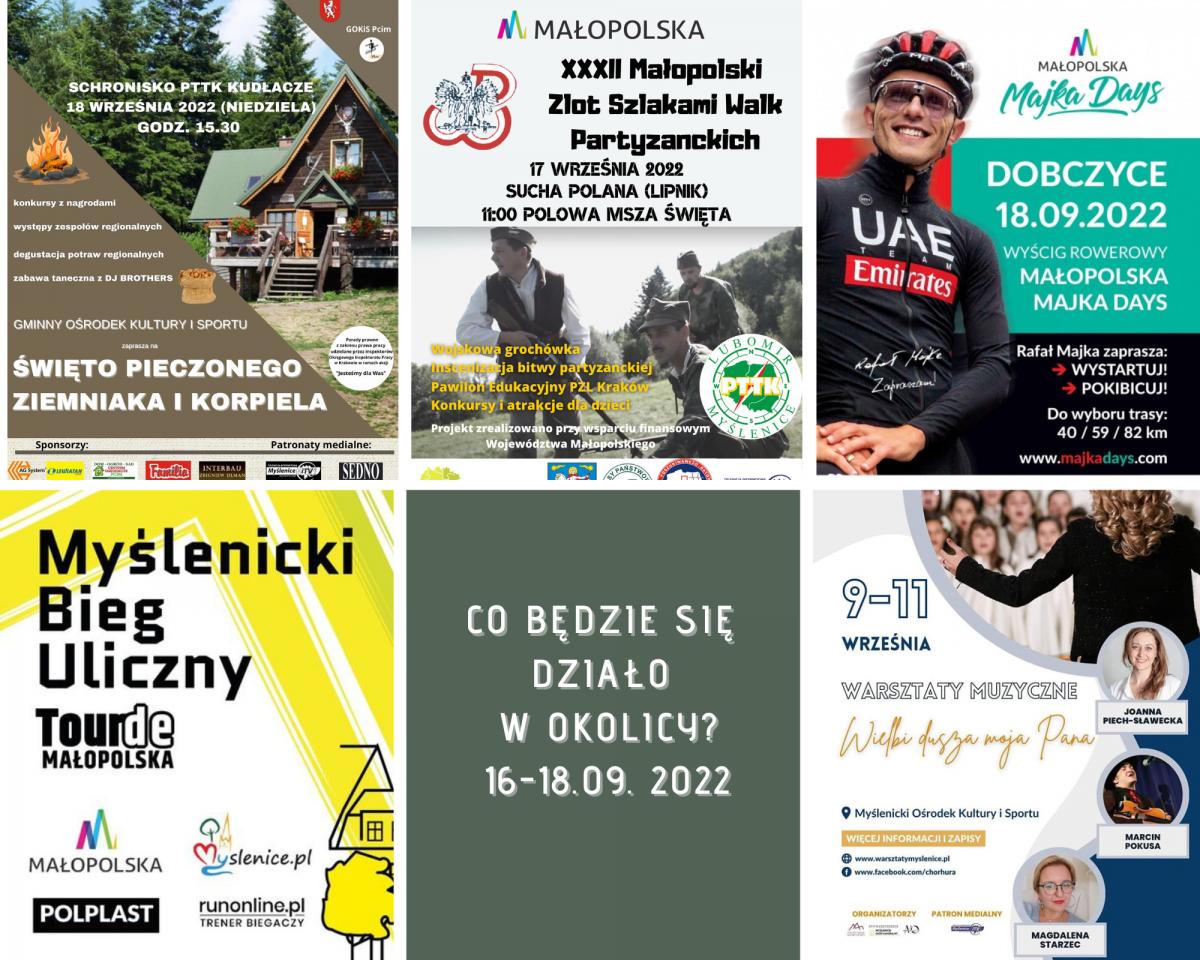 16-18 września. Co ciekawego w okolicy? Zobacz, wybierz, bądź!