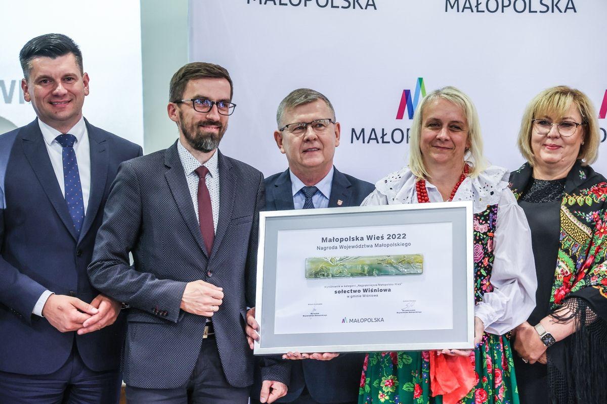 Finał konkursu „Małopolska Wieś 2022” - nagroda dla Wiśniowej