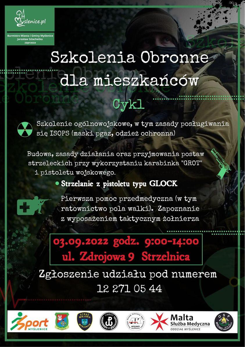 Szkolenia Obronne dla mieszkańców - 3 września II edycja