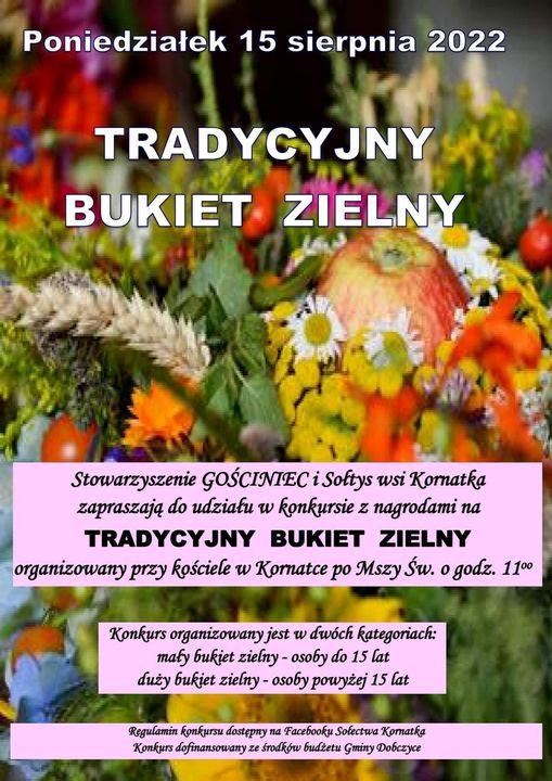 Konkurs na tradycyjny bukiet zielny w Kornatce - 15 sierpnia