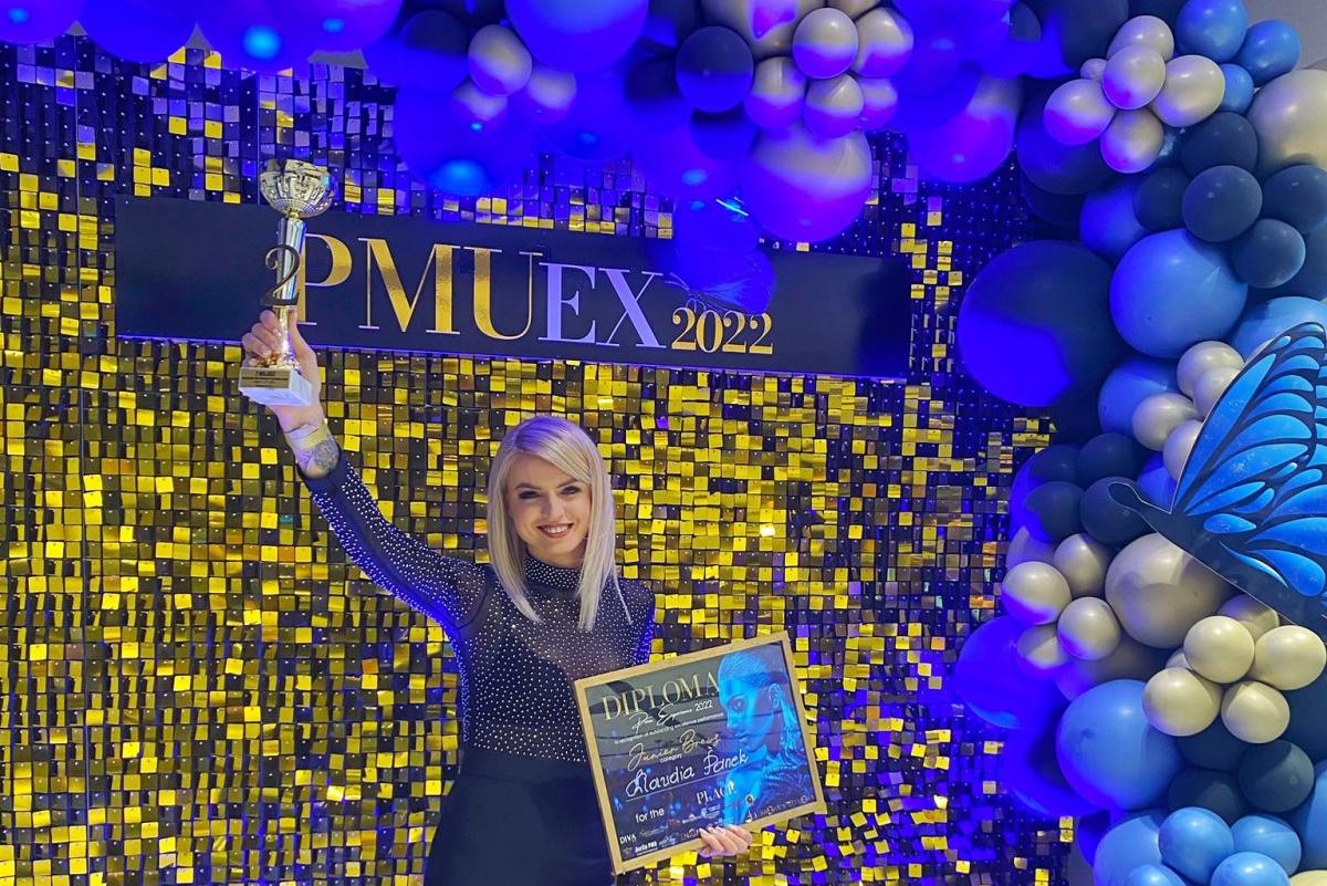 Klaudia Panek wicemistrzynią Mistrzostw Makijażu Permanentnego PMU EXPERIENCE