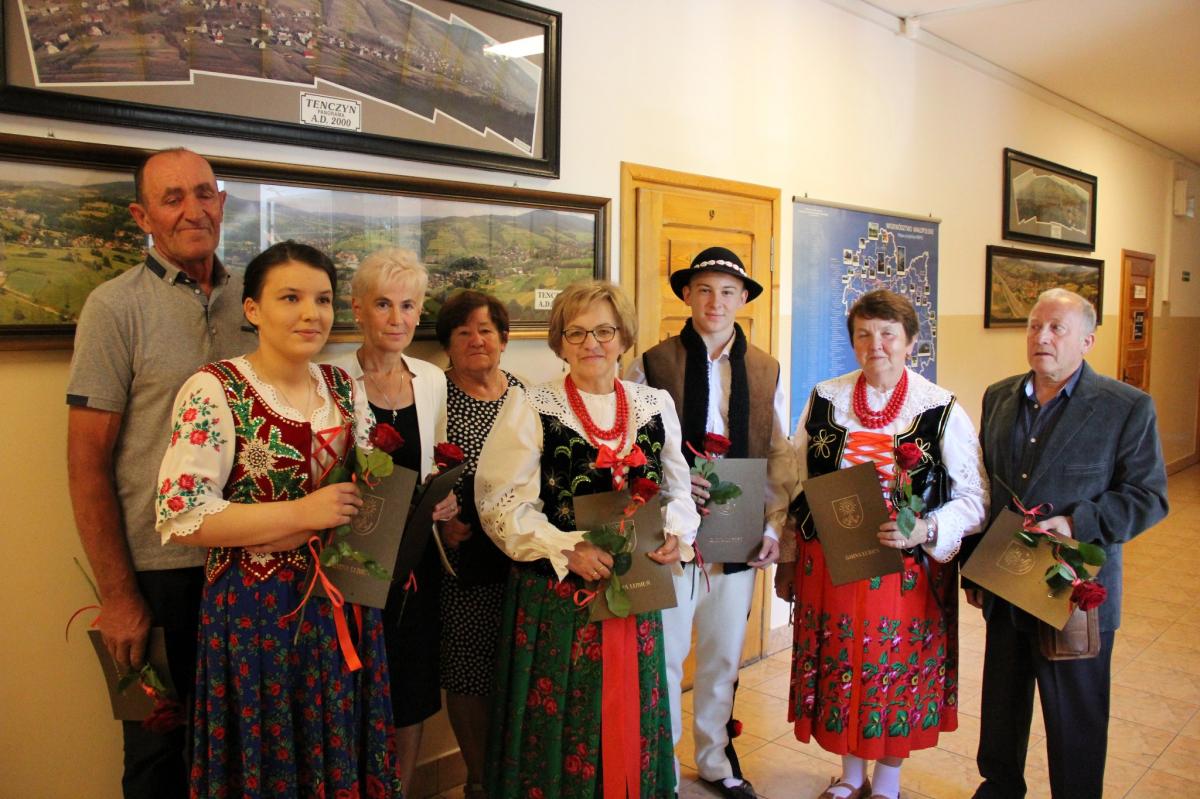 Nagrody w dziedzinie kultury 2022 w gminie Lubień zostały wręczone