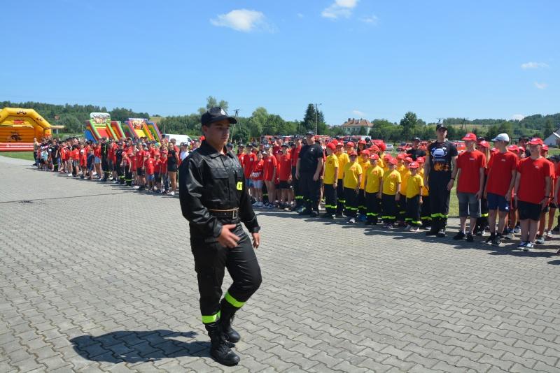 Zawody Młodzieżowych Drużyn Pożarniczych w Dobczycach