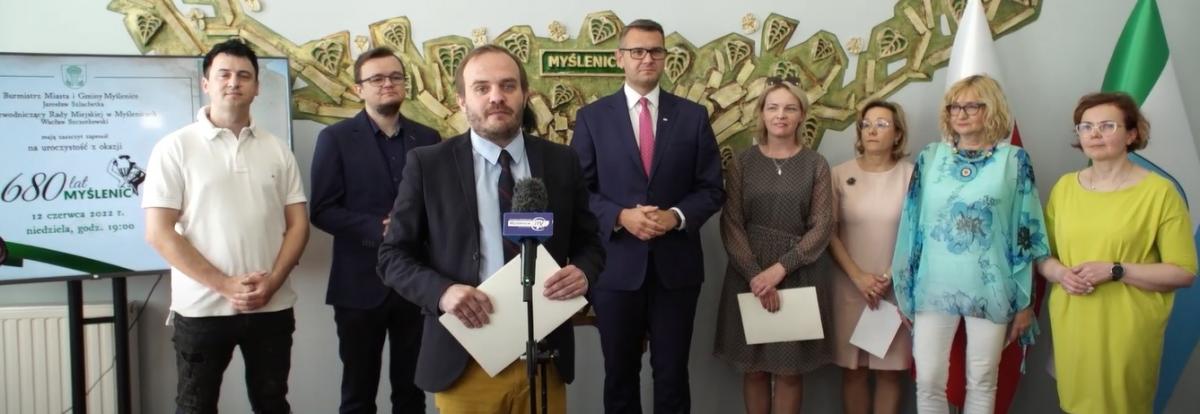 Szczegóły obchodów 680 lokacji Myślenic - Vivat Myślenice. Konferencja prasowa
