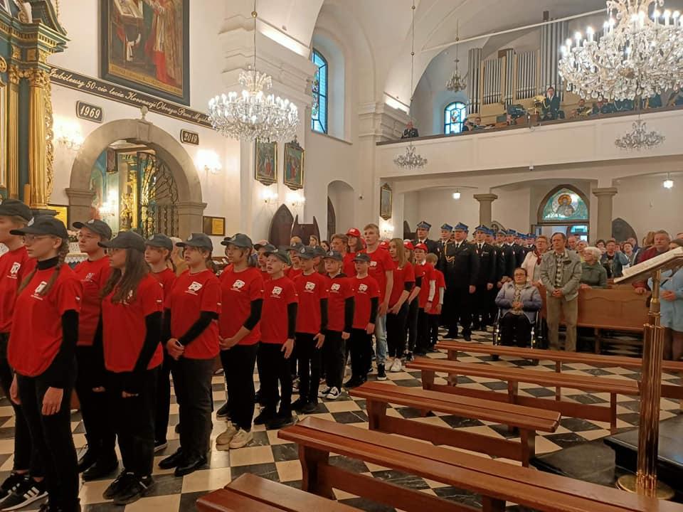W uroczystość św. Floriana patrona strażaków - msza święta w Sanktuarium w Myślenicach