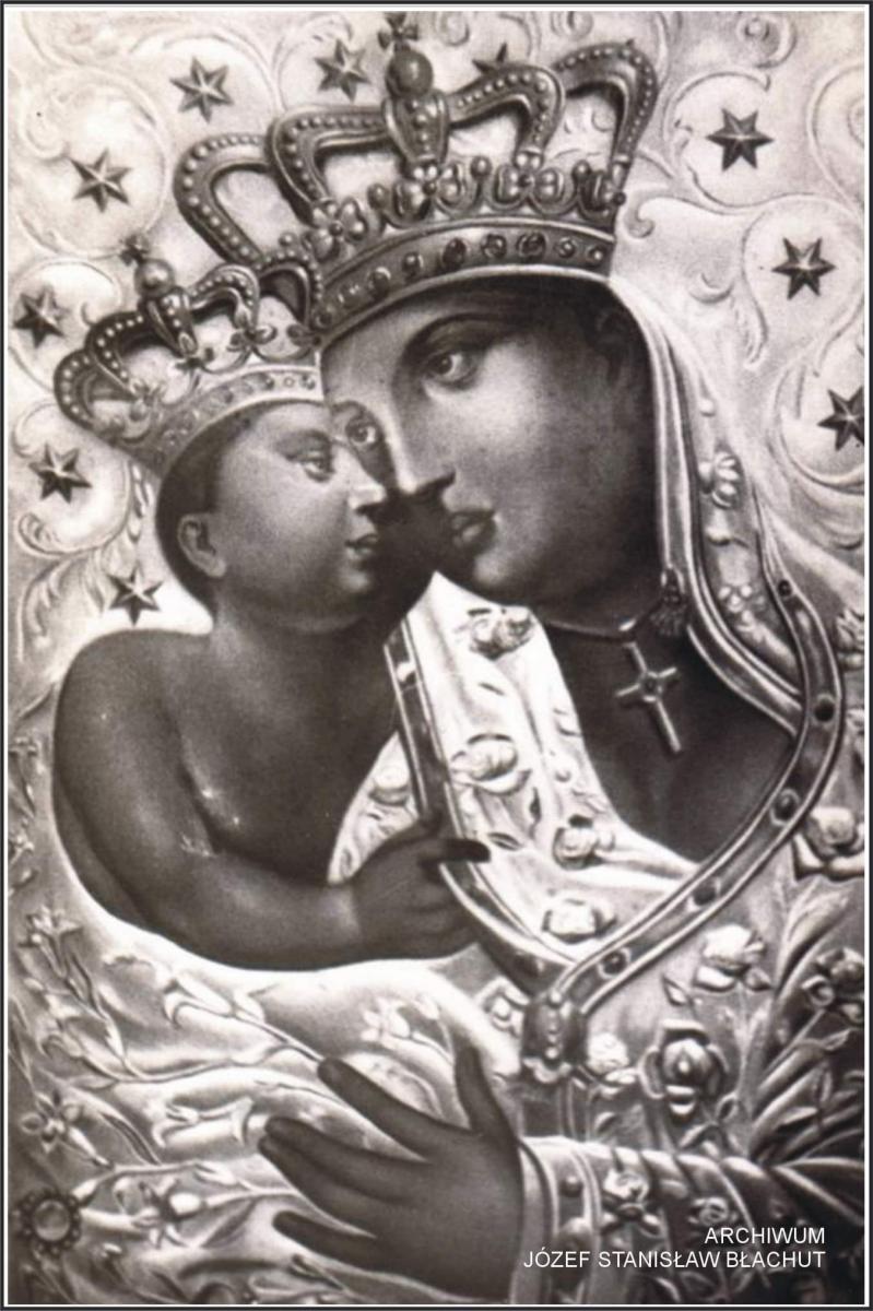 Perły Myślenic. Cudowny wizerunek Matki Bożej Myślenickiej w niezwykłej oprawie XX wiek