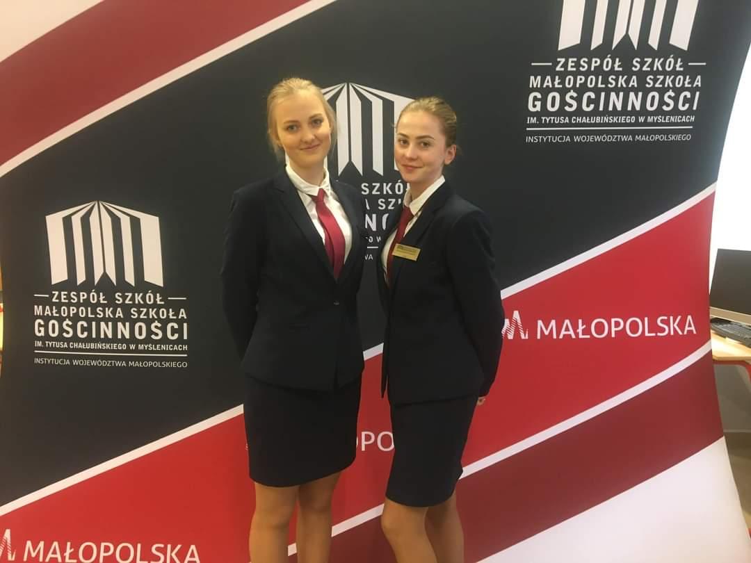 Sukces uczennic Zespołu Szkół Małopolska Szkoła Gościnności