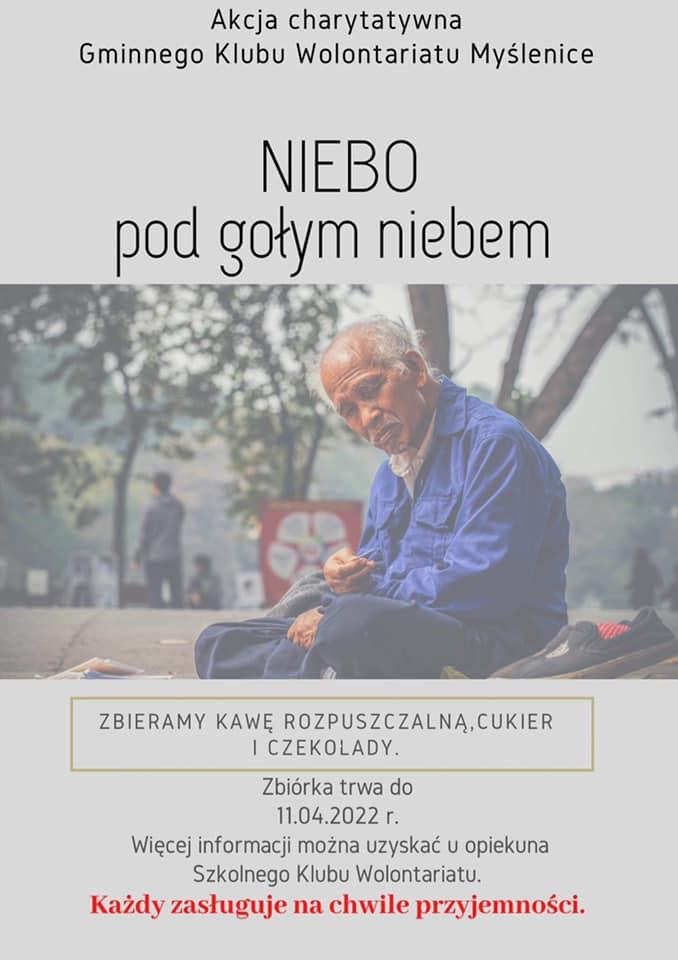 Gminny Klub Wolontariatu Myślenice zaprasza do akcji 