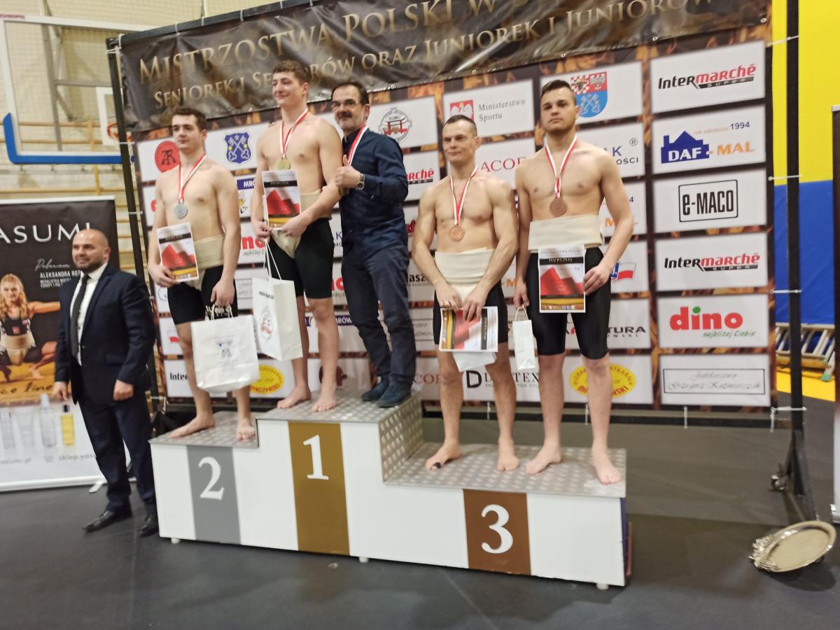 Mistrzostwa Polski Juniorów i Seniorów w Sumo  Krotoszyn 2-3.04.2021