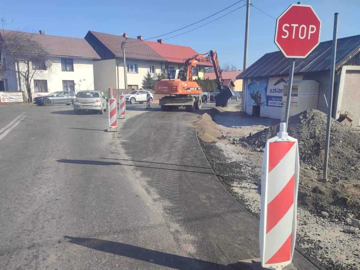 Biertowice. Zmiana organizacji ruchu na DK52