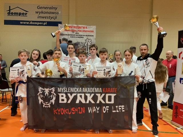 Mistrzostwa Polskiego Związku Karate z udziałem zawodników  MAK Byakko
