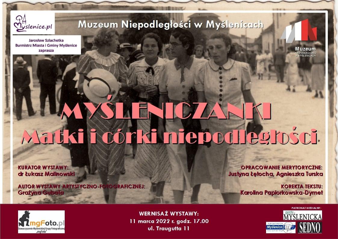 Myśleniczanki. Matki i córki niepodległości! Wystawa którą warto zobaczyć !