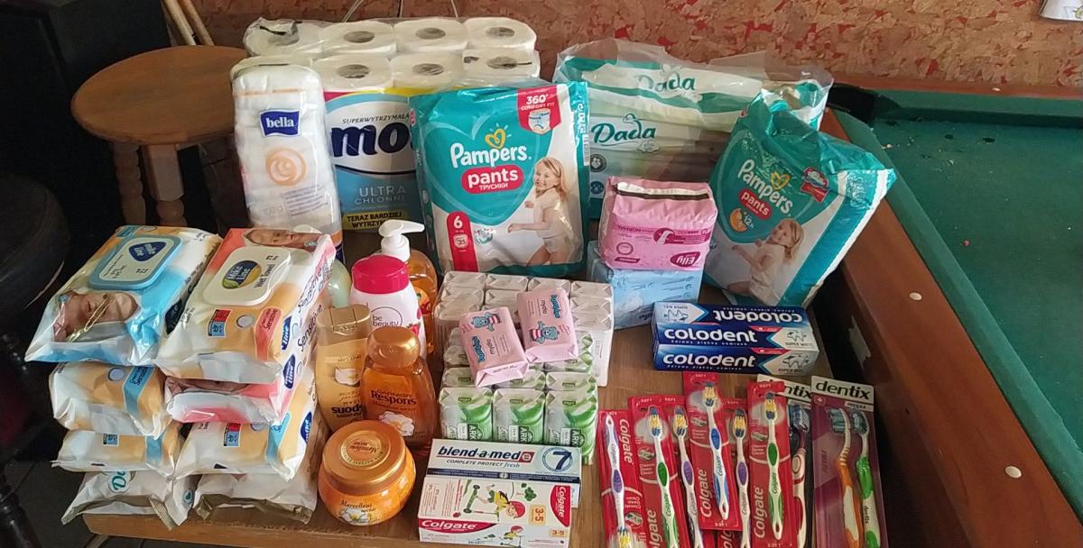 Myślenice. Zbiórka dla poszkodowanych w wyniku działań wojennych mieszkańców Ukrainy