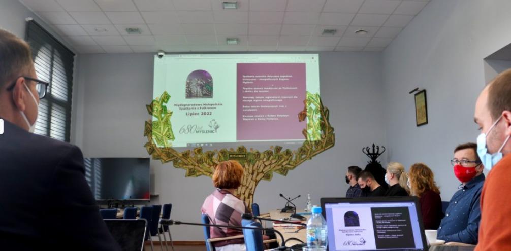 Jubileuszu 680-lecia lokacji Myślenic - spotkanie organizacyjne w UMiG Myślenice
