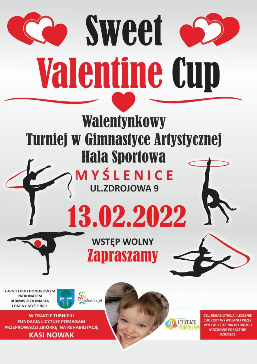 Sweet Valentine Cup - turniej gimnastyki artystycznej w Myślenicach