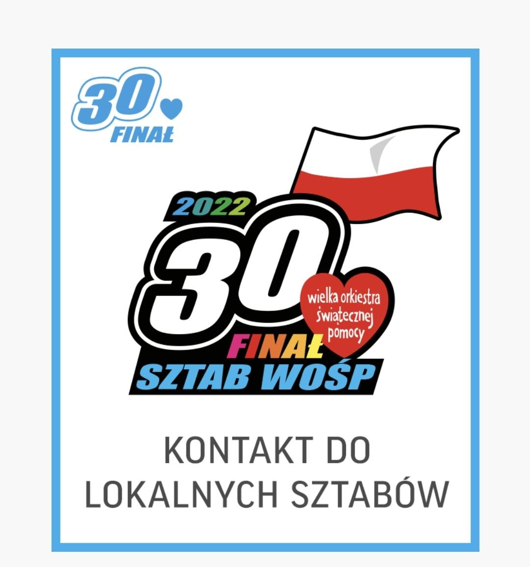 30. Finał WOŚP Myślenice. Co będzie się działo?
