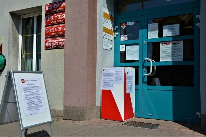 Ograniczenie obsługi bezpośredniej klientów w Urzędzie Gminy i Miasta Dobczyce