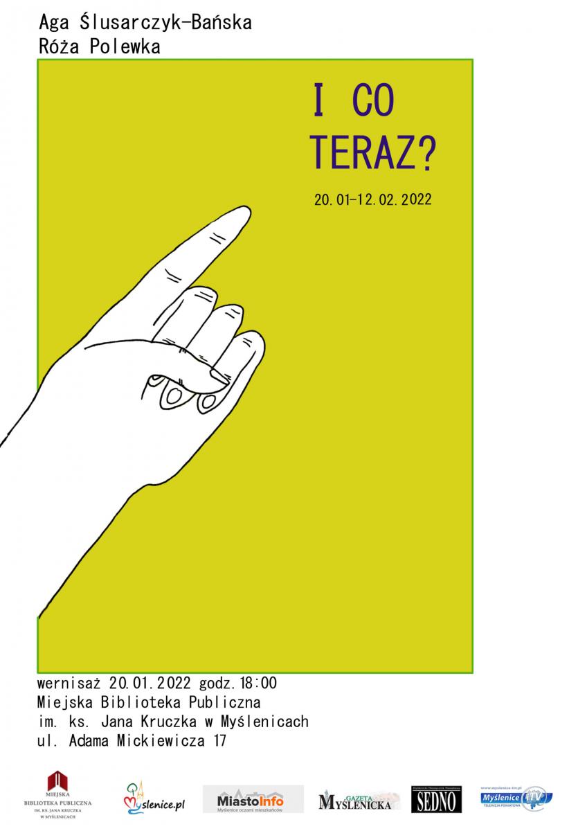 Wernisaż wystawy “I co teraz?” Agi Ślusarczyk-Bańskiej i Róży Polewki - Biblioteka Miejska w Myślenicach