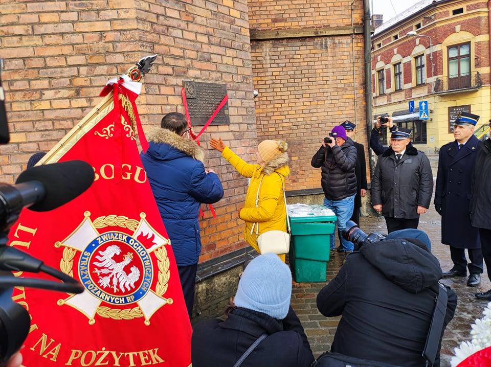 Druh Andrzej Burzawa patronem ronda w myślenickim Śródmieściu
