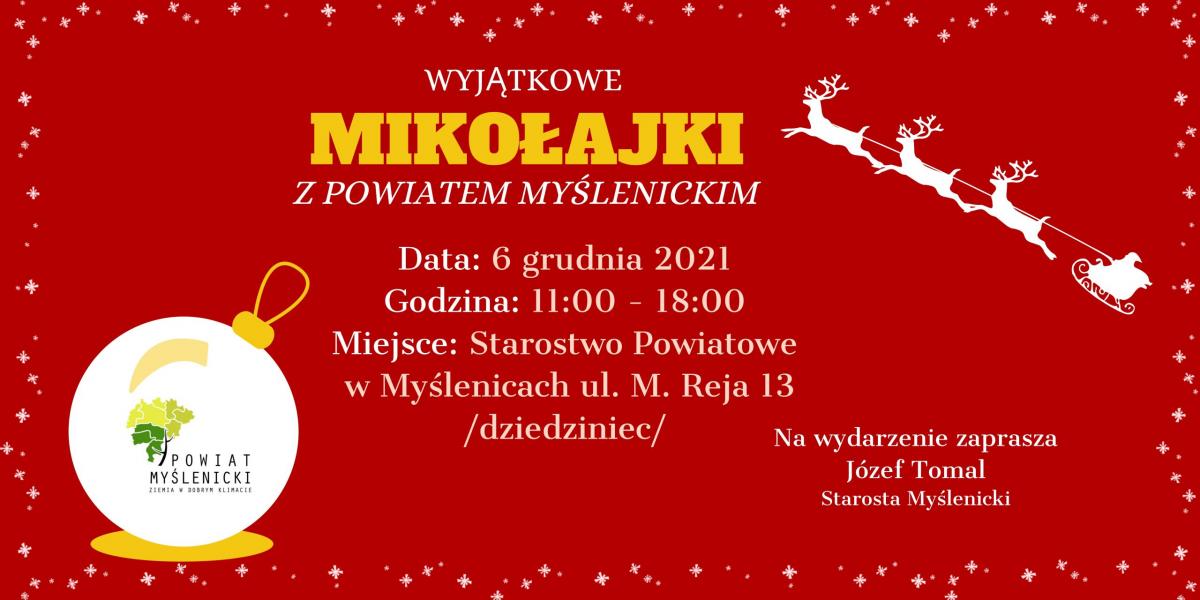 Mikołajki z Powiatem Myślenickim