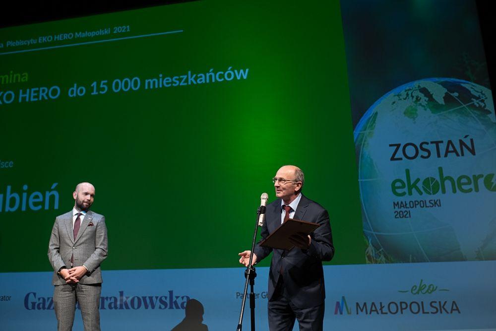 Gmina Lubień wśród laureatów Eko HERO Małopolski 2021