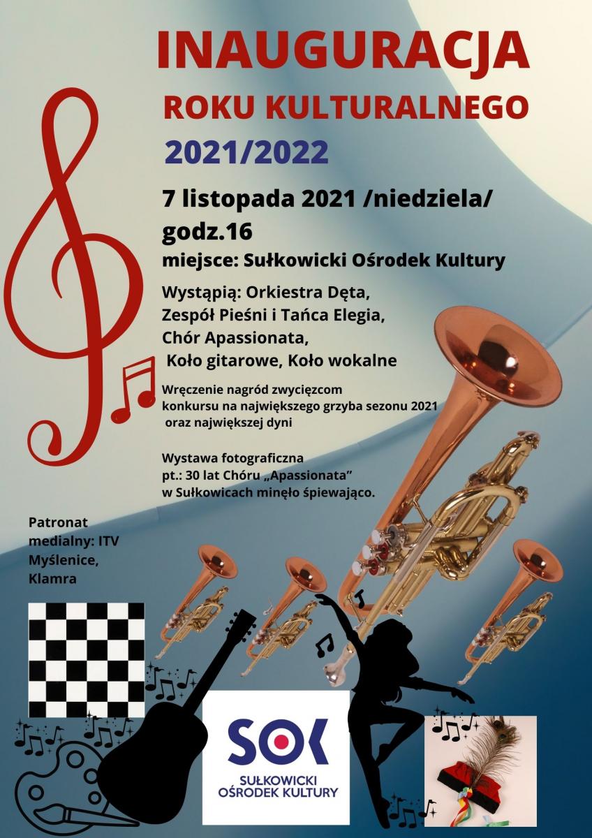 Inauguracja roku kulturalnego 2021/2022 w Sułkowicach