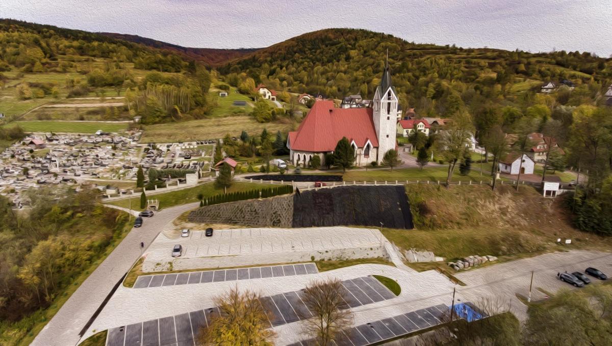 Krzczonów. Parking przy kościele oddany do użytku. W gminie zakończone zostały także inne inwestycje