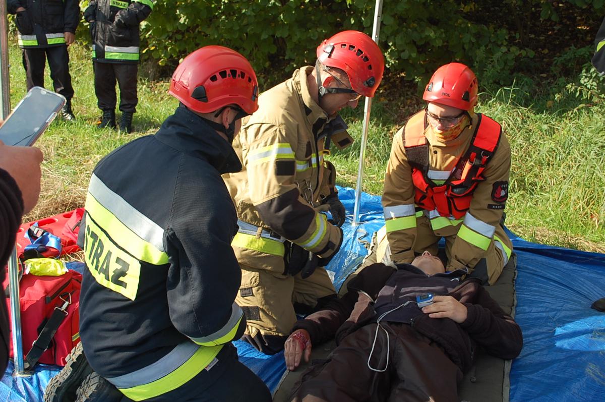 Manewry medyczne drużyn OSP. Najlepiej poradziła sobie OSP  Grupa Poszukiwawczo-Ratownicza