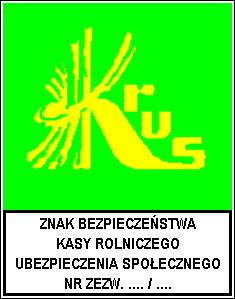 Bezpieczeństwo rolników i członków ich rodzin. 