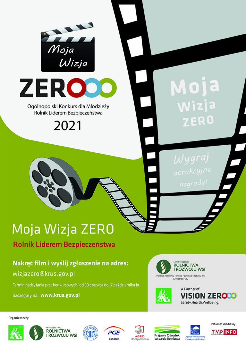 III Ogólnopolski Konkurs dla Młodzieży „Moja Wizja Zero – Rolnik Liderem Bezpieczeństwa”