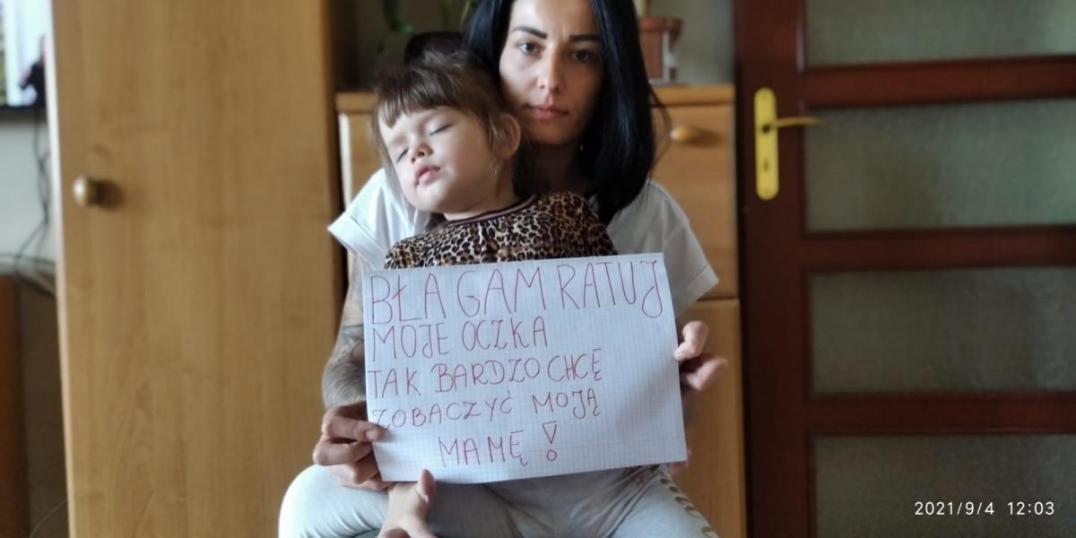 Pomóż Basi zobaczyć świat ! Potrzeba prawie 4 miliony złotych, aby dziewczynka mogła odzyskać wzrok