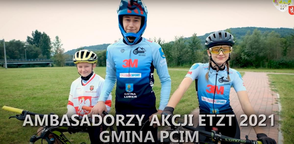 Gmina Pcim. Na rolki, na rower, pieszo... A wszystko to z dbałości o zrównoważoną mobilność