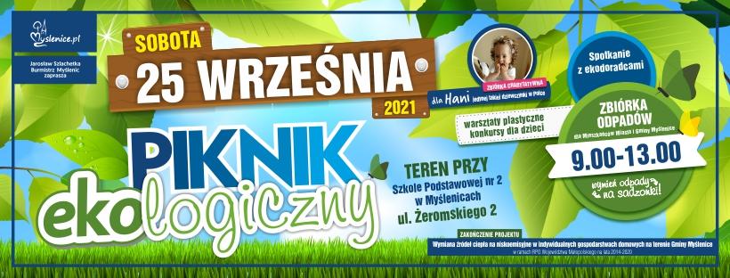 Piknik Ekologiczny w Myślenicach - zaproszenie