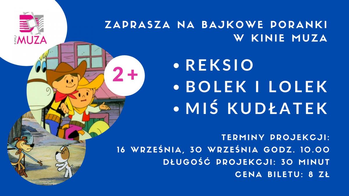Bajkowe Poranki w MOKiS dla dzieci od lat 2