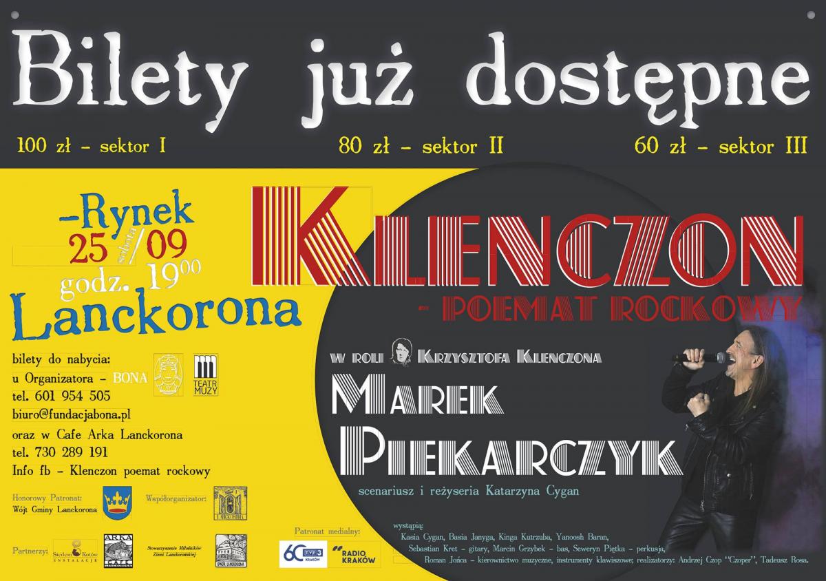 „Klenczon” w Lanckoronie- zaproszenie na koncert