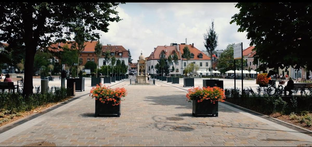 Zapraszamy do Myślenic - zobacz Rynek po rewitalizacji!