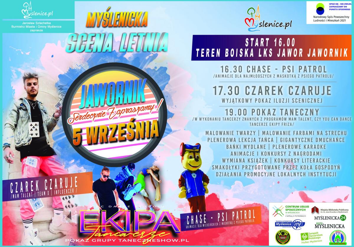 Myślenicka Scena Letnia - Jawornik LKS Jawor 5.09.2021