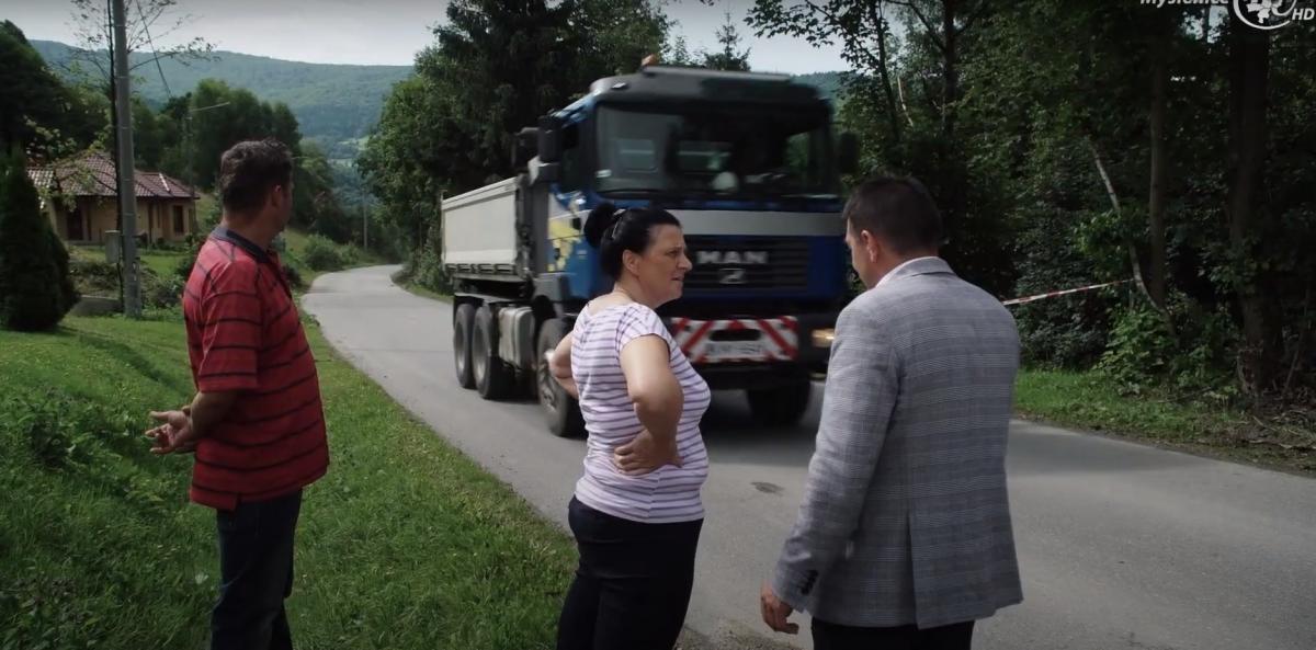 Gmina Tokarnia. Tydzień po nawałnicach nadal w użyciu jest ciężki sprzęt
