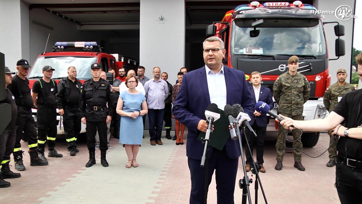 Gmina Myślenice. Podsumowano skalę zniszczeń po powodzi