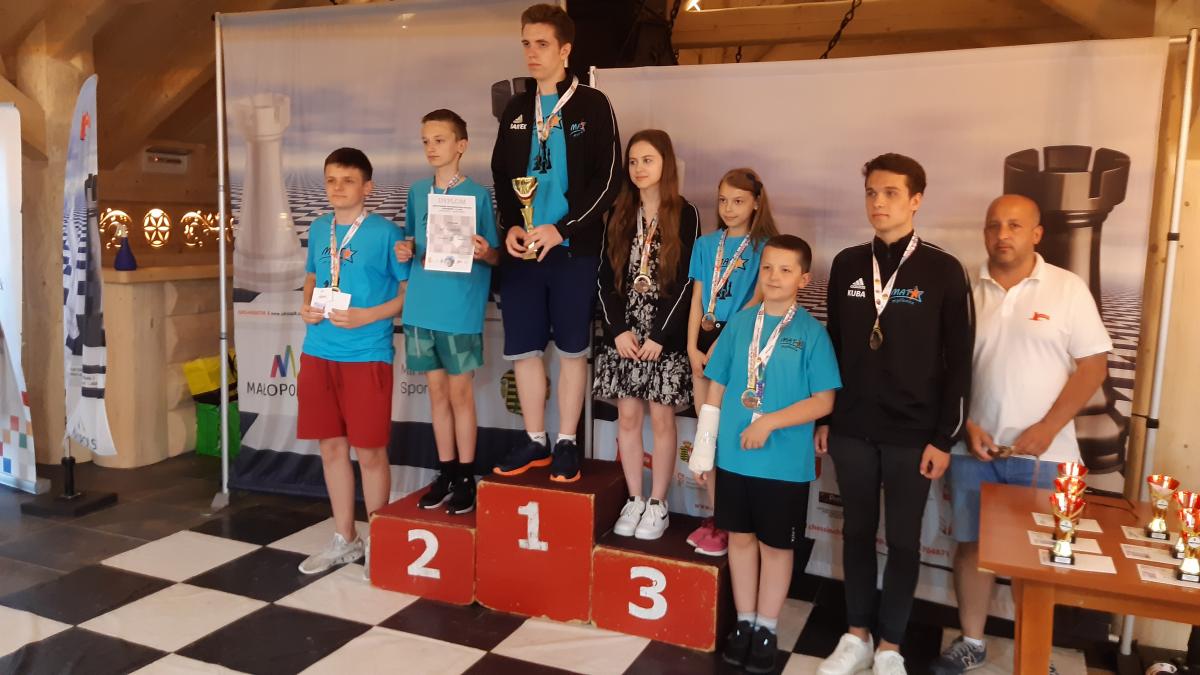 Sukcesy drużynowe myślenickich szachistów – awans juniorów MAT-a do I ligi i seniorów do II ligi