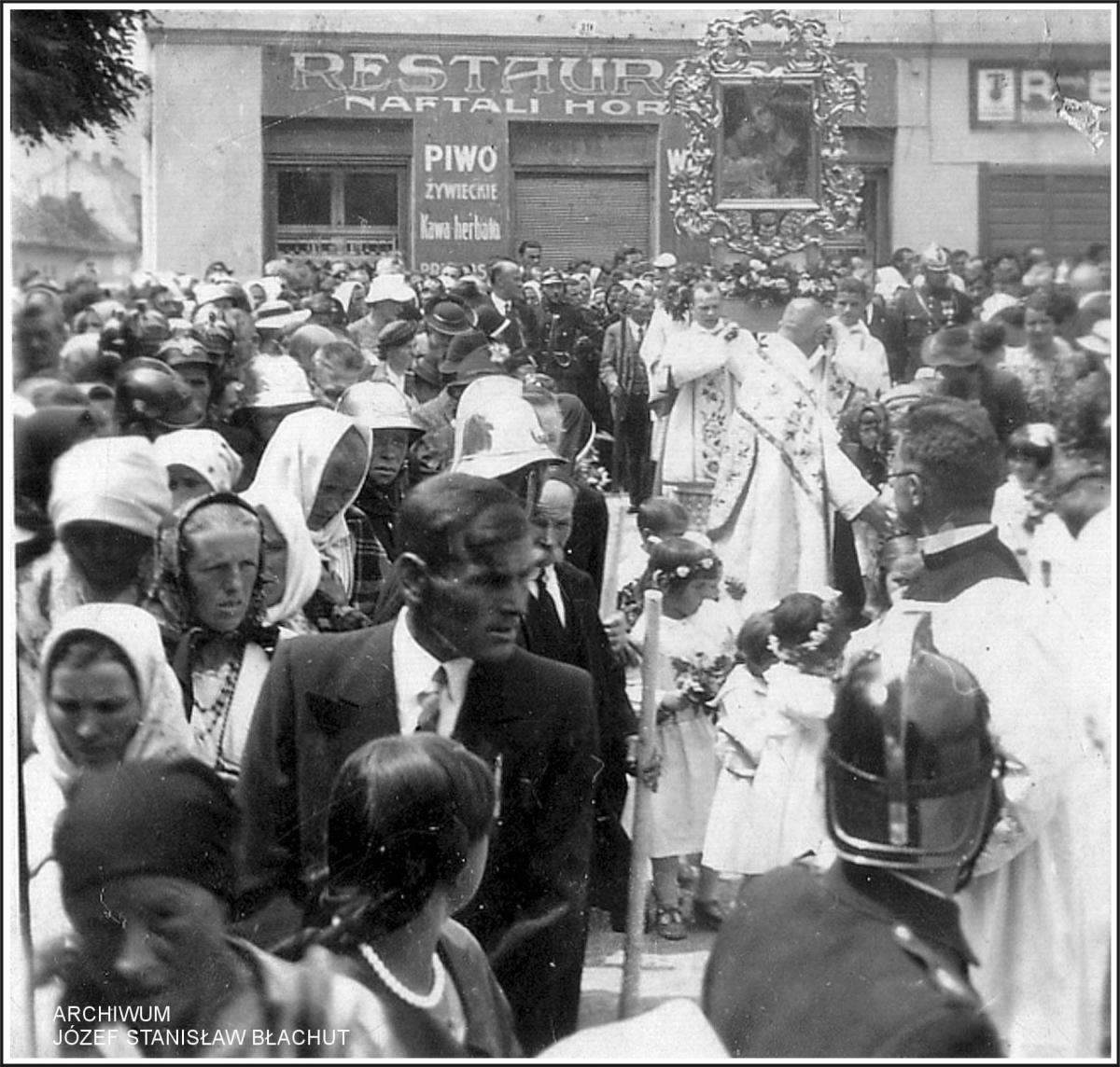 Perły Myślenic. Cudowny Obraz Matki Bożej Myślenickiej ważne daty: 2.07.1633 i 18.06.1939