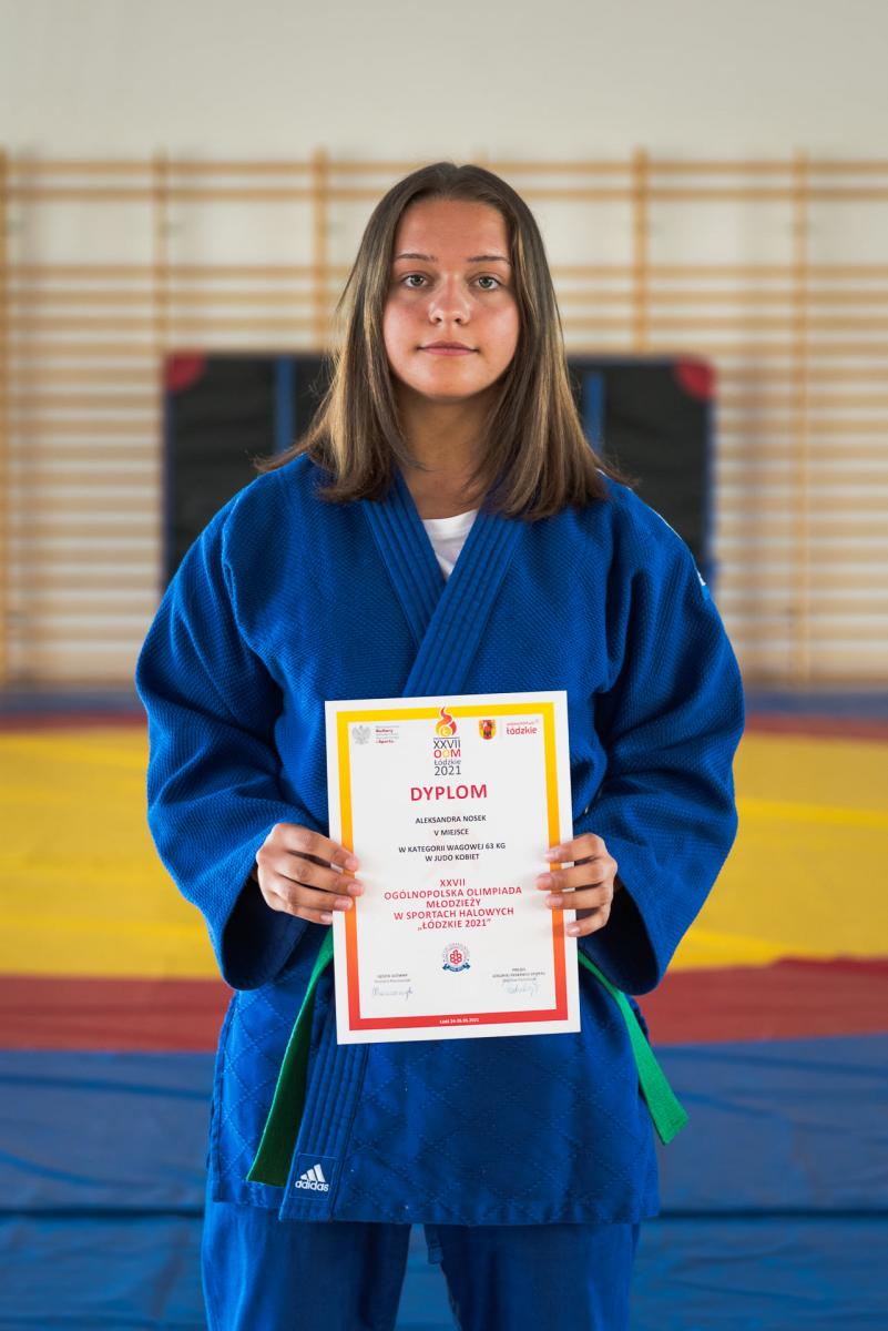 Dobry występ Oli Nosek, zawodniczki Sokoła w Mistrzostwach Polski Judo w Łodzi