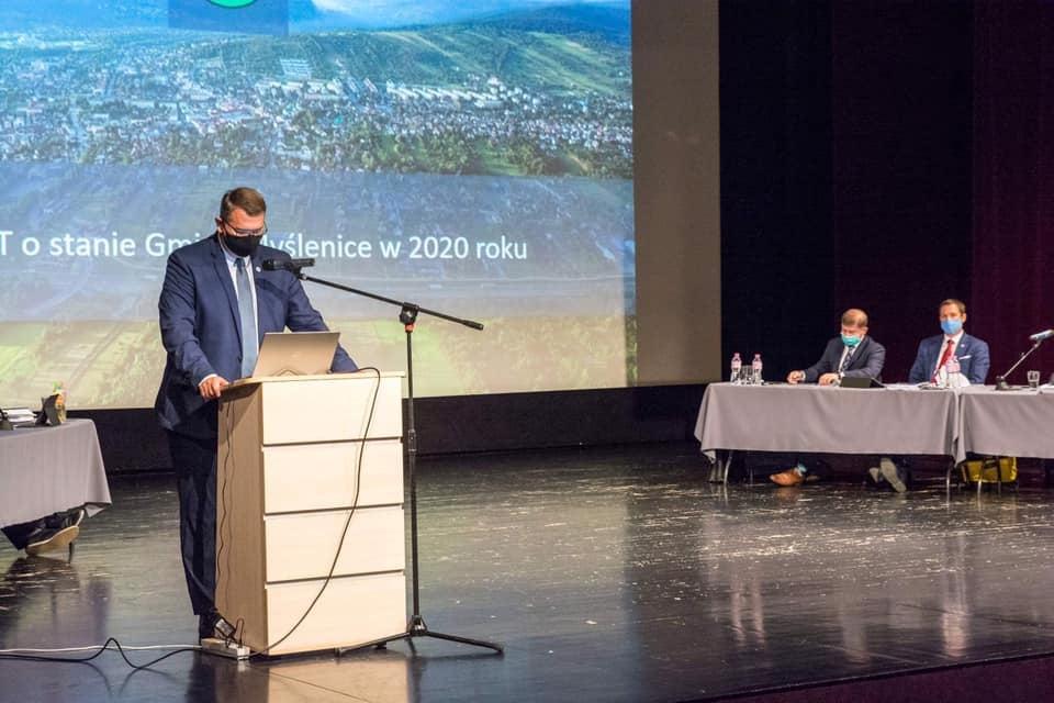 Burmistrz Myślenic z absolutorium i wotum zaufania