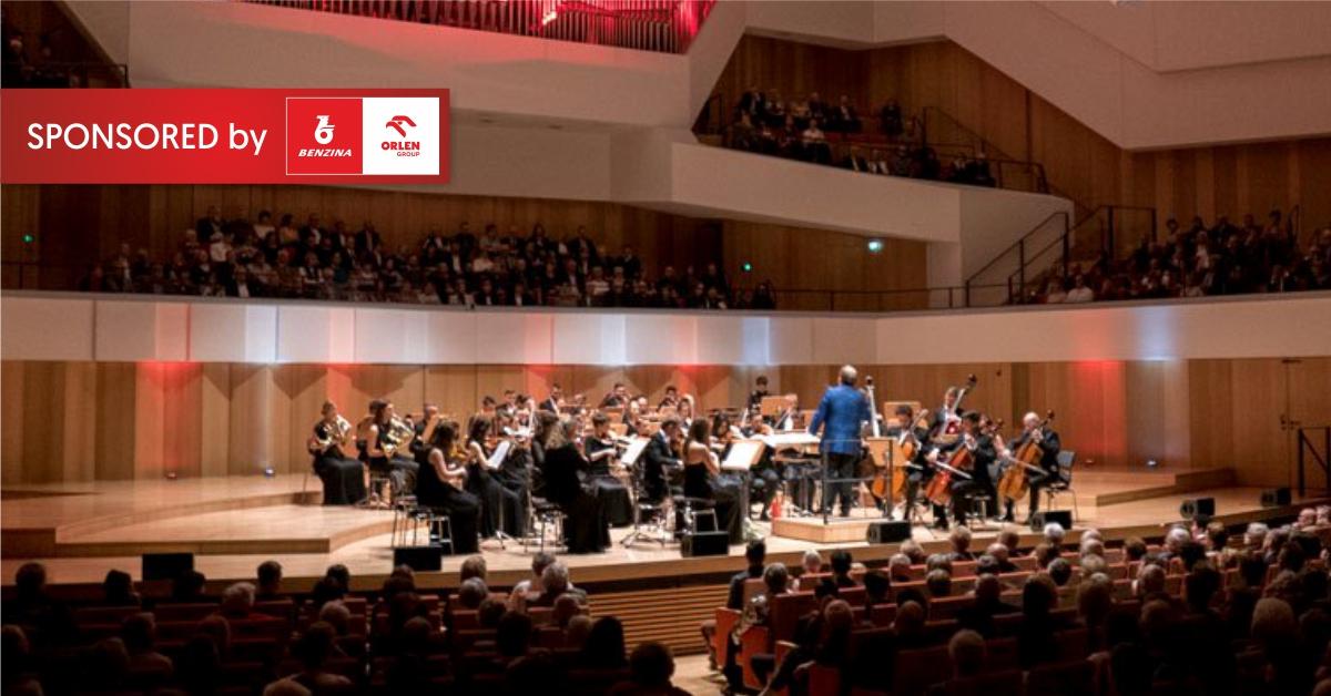 Koncert Myślenickiej Orkiestry Polish Art Philharmonic w Wiedniu - zaproszenie
