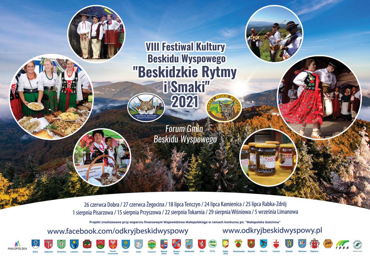 VIII Festiwal Kultury Beskidu Wyspowego „Beskidzkie Rytmy i Smaki”