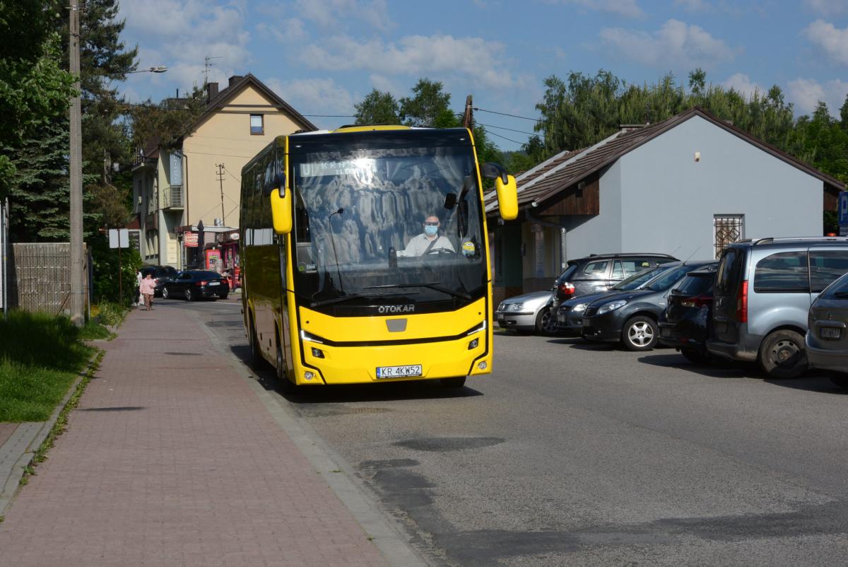 Gmina Myślenice. Startuje nowa, dodatkowa linia autobusowa relacji Kraków- Myślenice
