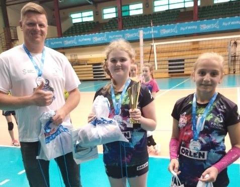 Siatkarki z AMS Pcim kolejny raz z miejscem na podium