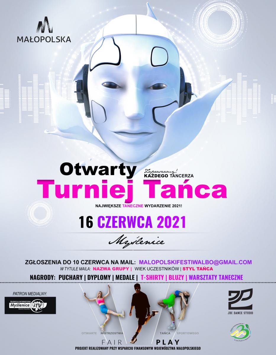 Otwarty Turniej Tańca 16 czerwca w Myślenicach. JDC zaprasza